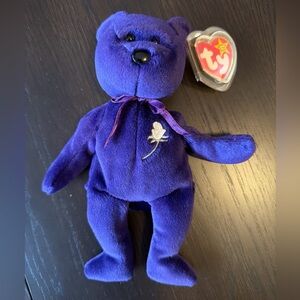 Ty Beanie Babies Princess Diana Bear With Tags Vintage 1997